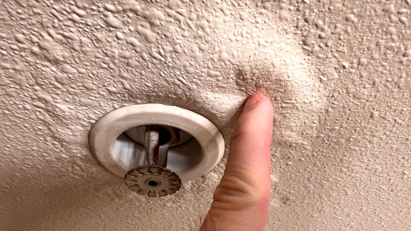 Roof water intrusion damage in Tri Cities home