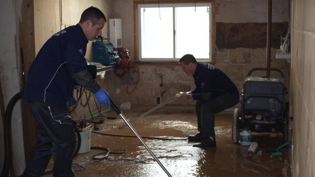 basement water extraction after flood tri-cities